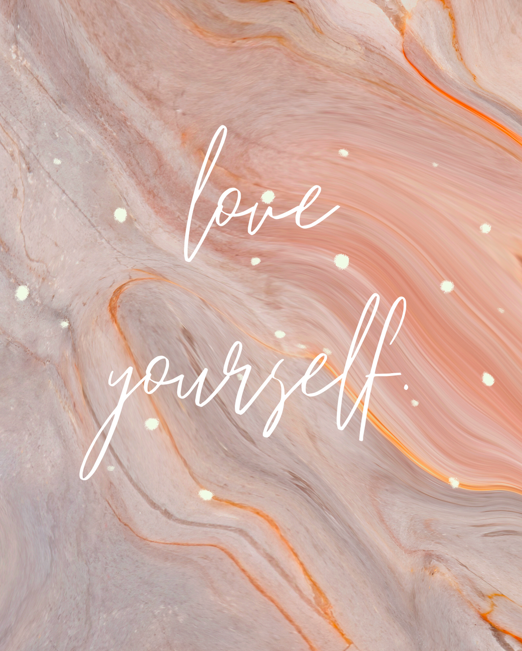 Love yourself - Printable